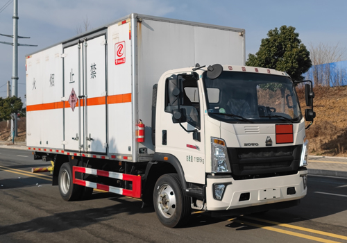 專力牌ZLC5127XRGZ6易燃固體廂式運(yùn)輸車公告圖片