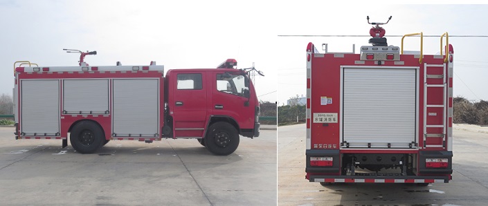 新東日牌YZR5110GXFSG40/E6A水罐消防車(chē)公告圖片