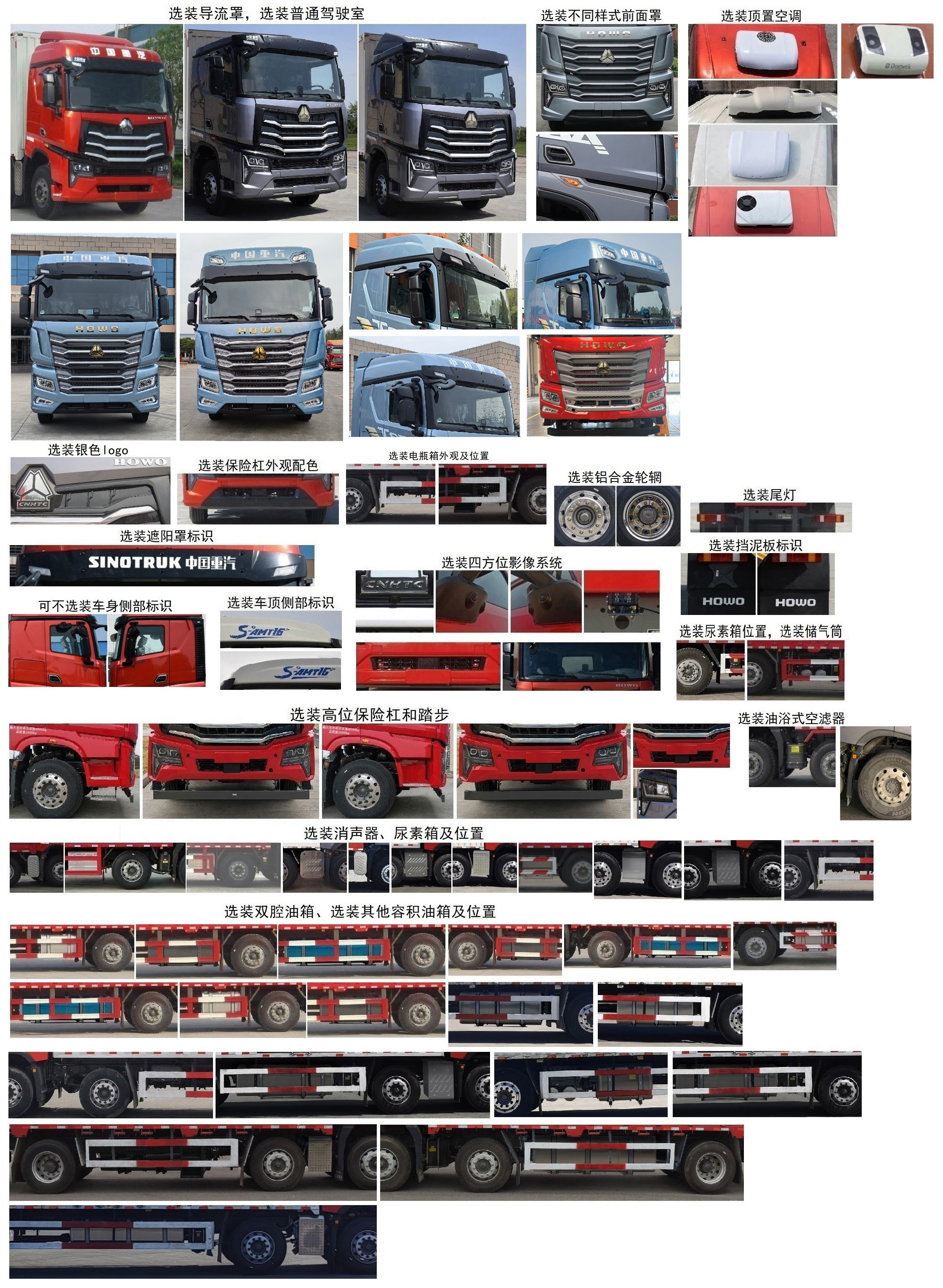 豪沃牌ZZ5257XXYN43CKF1廂式運輸車公告圖片