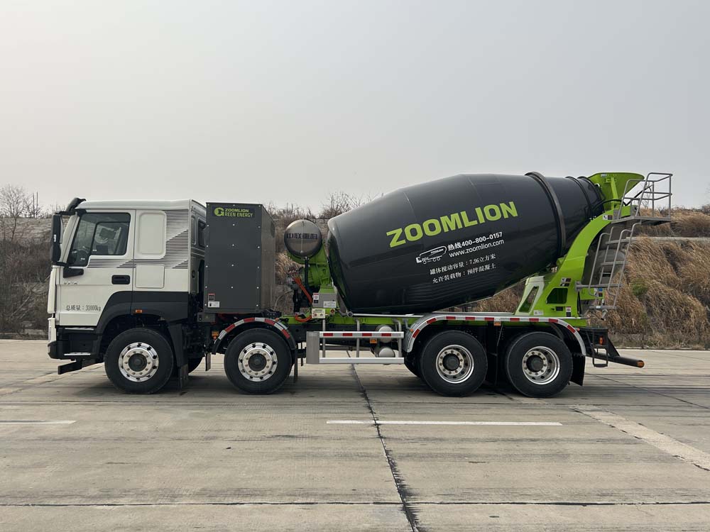 中聯(lián)牌ZLJ5318GJBCBEV純電動混凝土攪拌運輸車公告圖片