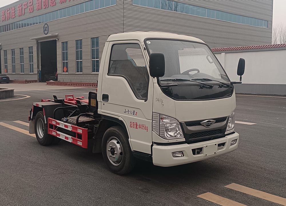 中運威牌ZYW5040ZXX6BJ車廂可卸式垃圾車公告圖片