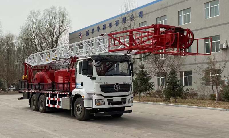 延安牌YAZ5271TXJ修井機公告圖片