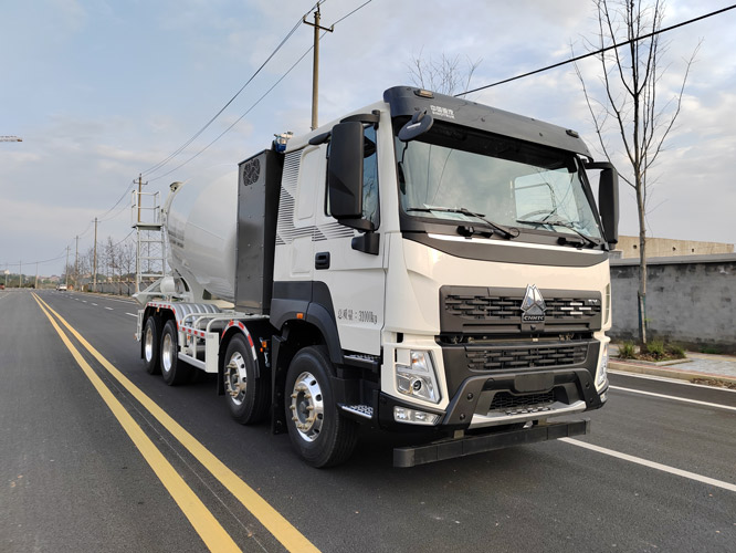 豪沃牌ZZ5312GJBV3067Z1BEV純電動混凝土攪拌運輸車公告圖片