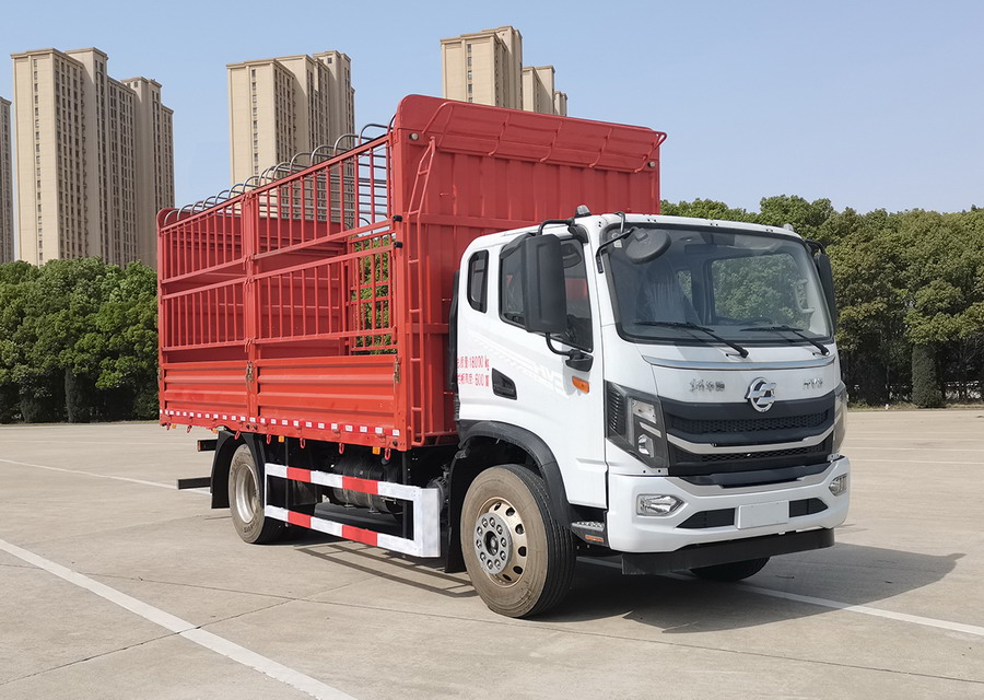 華神牌DFD5183CCYL6D12倉柵式運(yùn)輸車公告圖片