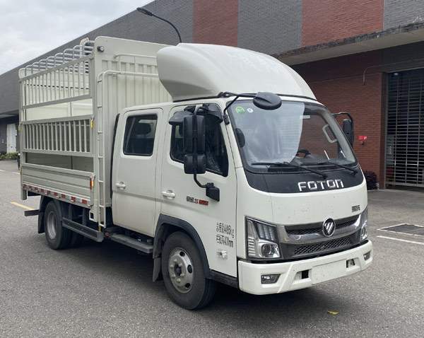 福田牌BJ5045CCY9ABA-30倉(cāng)柵式運(yùn)輸車公告圖片