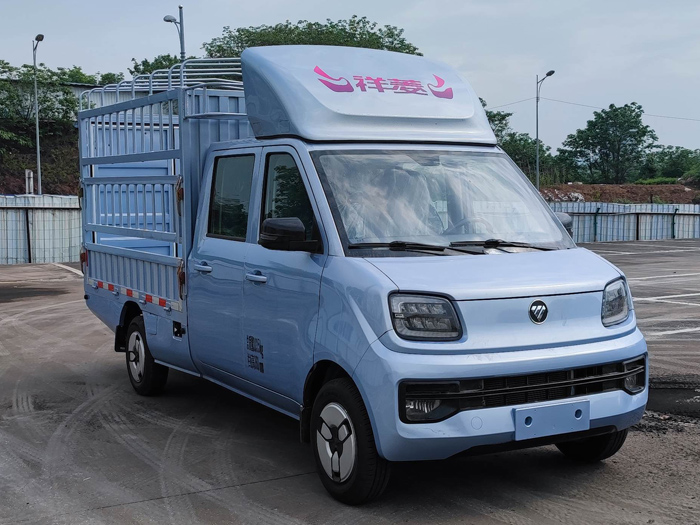 福田牌BJ5030CCY6AV6-73倉柵式運(yùn)輸車公告圖片
