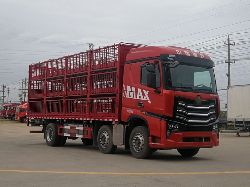 豪沃牌ZZ5257CCQN43CKF1畜禽運(yùn)輸車公告圖片