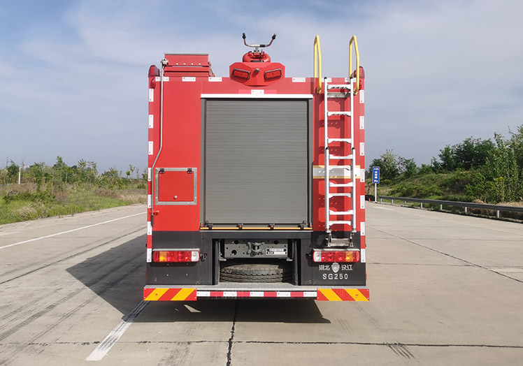 漢江牌HXF5430GXFSG250水罐消防車公告圖片