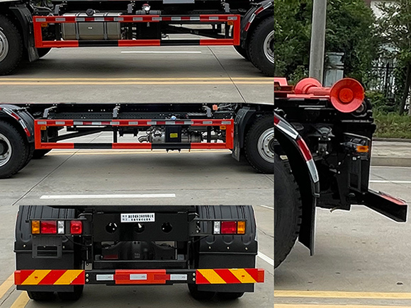 帝王環(huán)衛(wèi)牌HDW5187ZXXZZ6車廂可卸式垃圾車公告圖片
