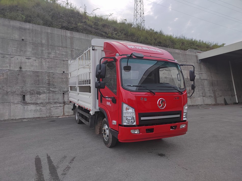 陜汽牌SX5043CCYNP6331倉(cāng)柵式運(yùn)輸車(chē)公告圖片