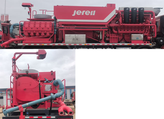 杰瑞牌JR5466TYL壓裂車公告圖片