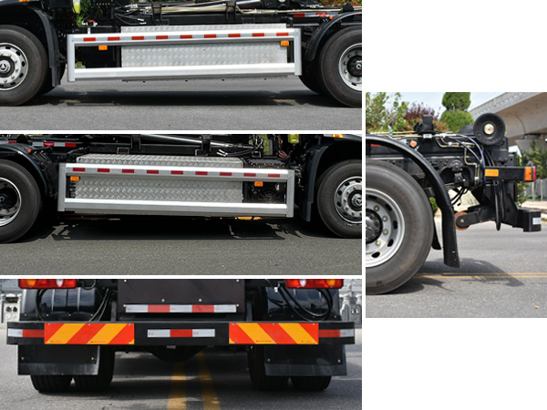 海德牌CHD5186ZXXDFBEV純電動(dòng)車(chē)廂可卸式垃圾車(chē)公告圖片