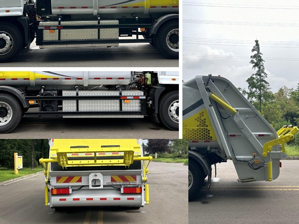 徐工牌XGH5180ZYSEBEV純電動壓縮式垃圾車公告圖片