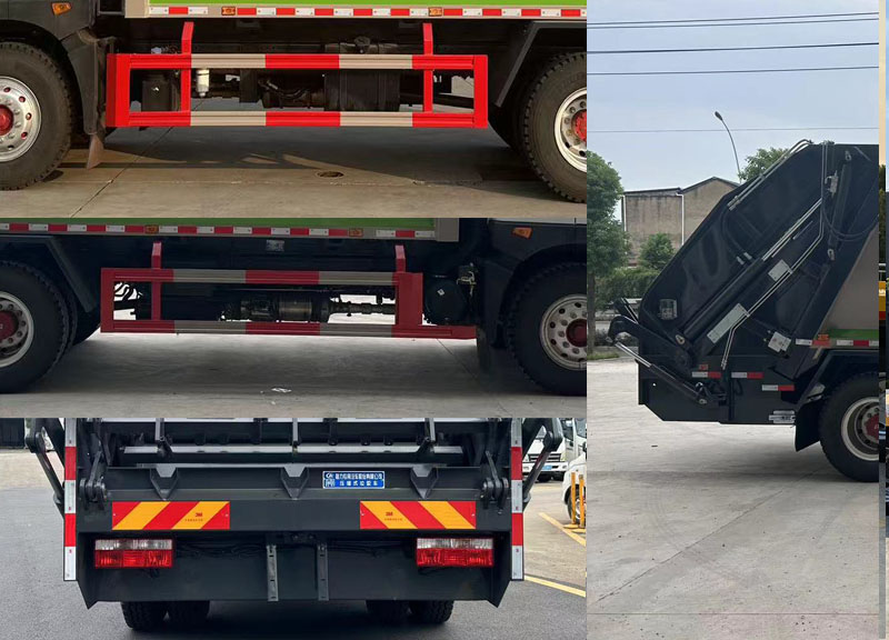 程力威牌CLW5182ZYSBHJ壓縮式垃圾車公告圖片