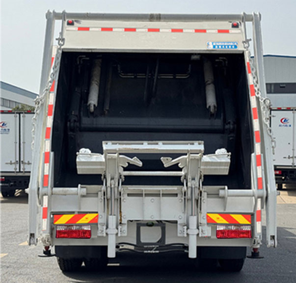 程力威牌CLW5182ZYSBHJ壓縮式垃圾車公告圖片