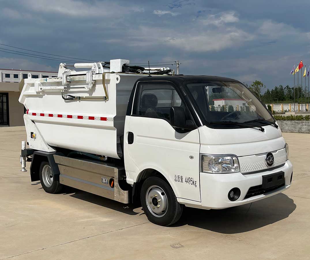 程力牌CL5048ZZZBEV純電動自裝卸式垃圾車公告圖片