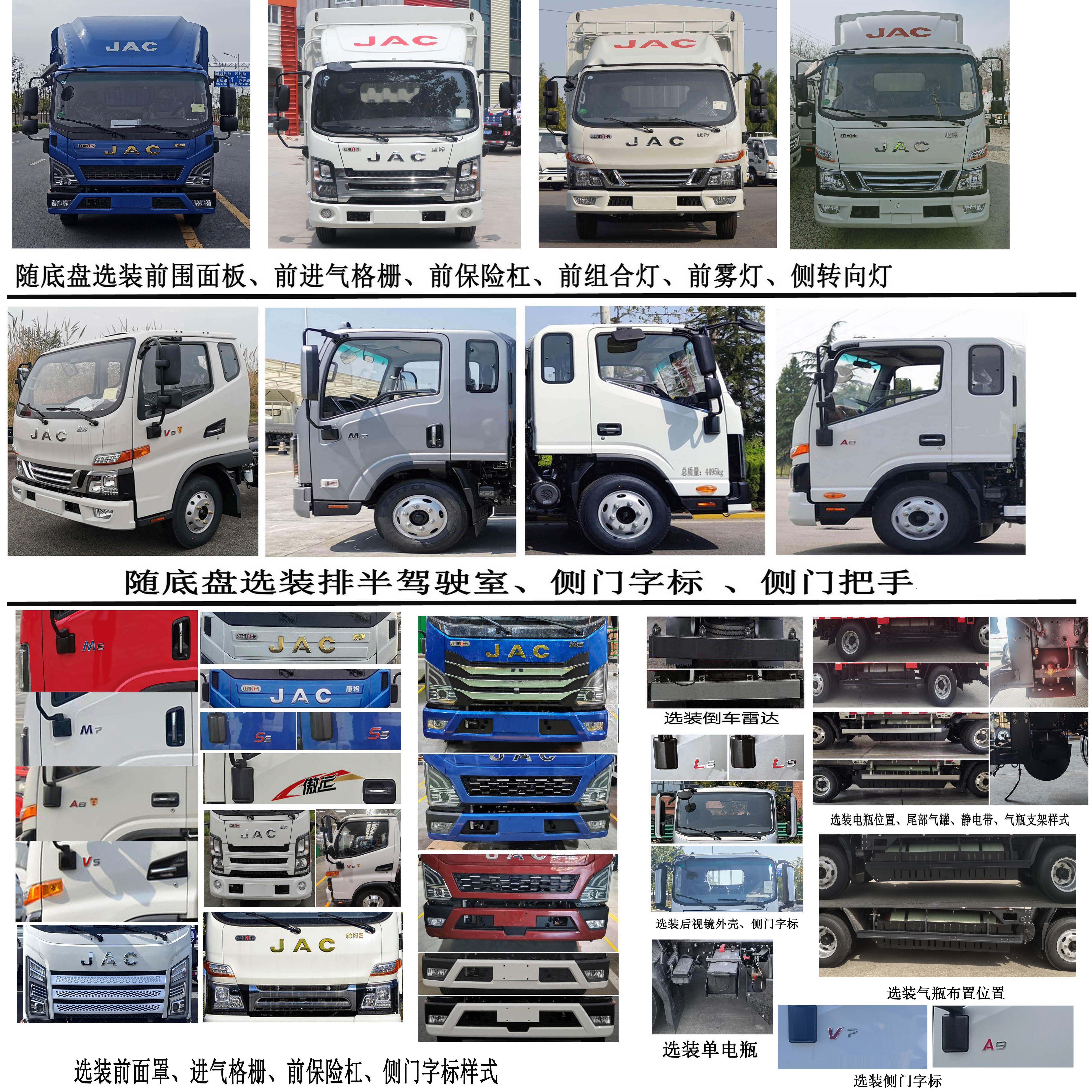 江淮牌HFC5045CCYP32N2C7NS倉(cāng)柵式運(yùn)輸車公告圖片