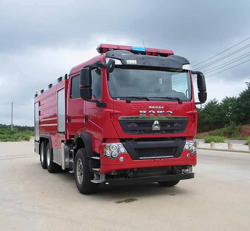 新東日牌YZR5280GXFSG120/T6水罐消防車公告圖片