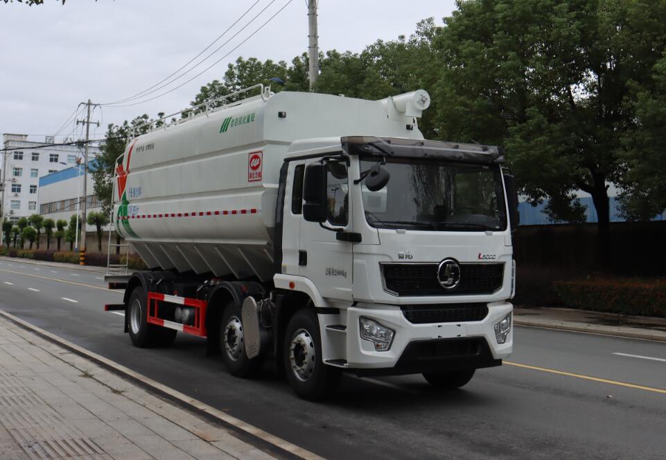 中汽力威牌HLW5250ZSLSX6散裝飼料運輸車公告圖片
