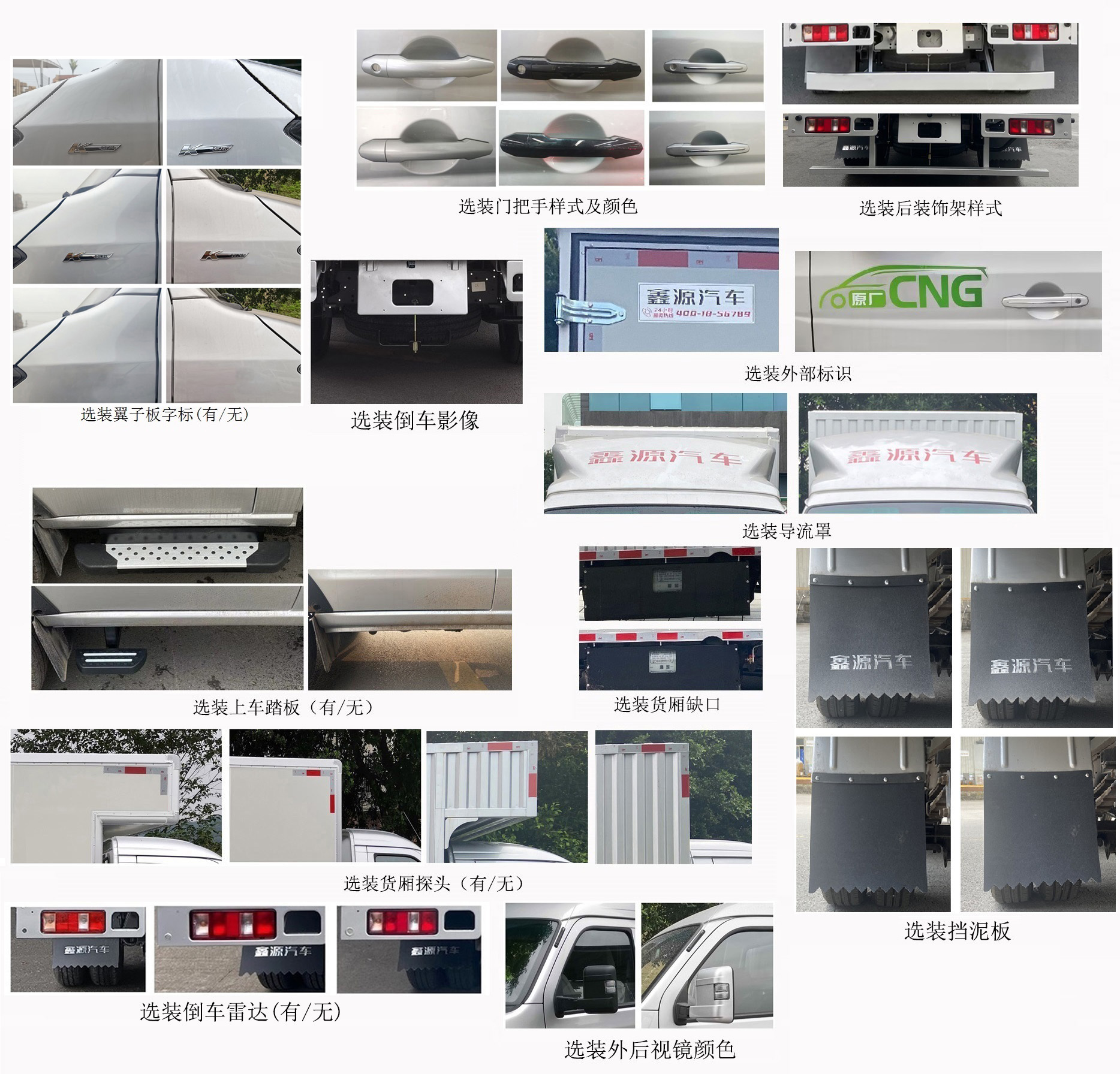 鑫源牌JKC5034XXYD6X2CNG厢式运输车公告图片