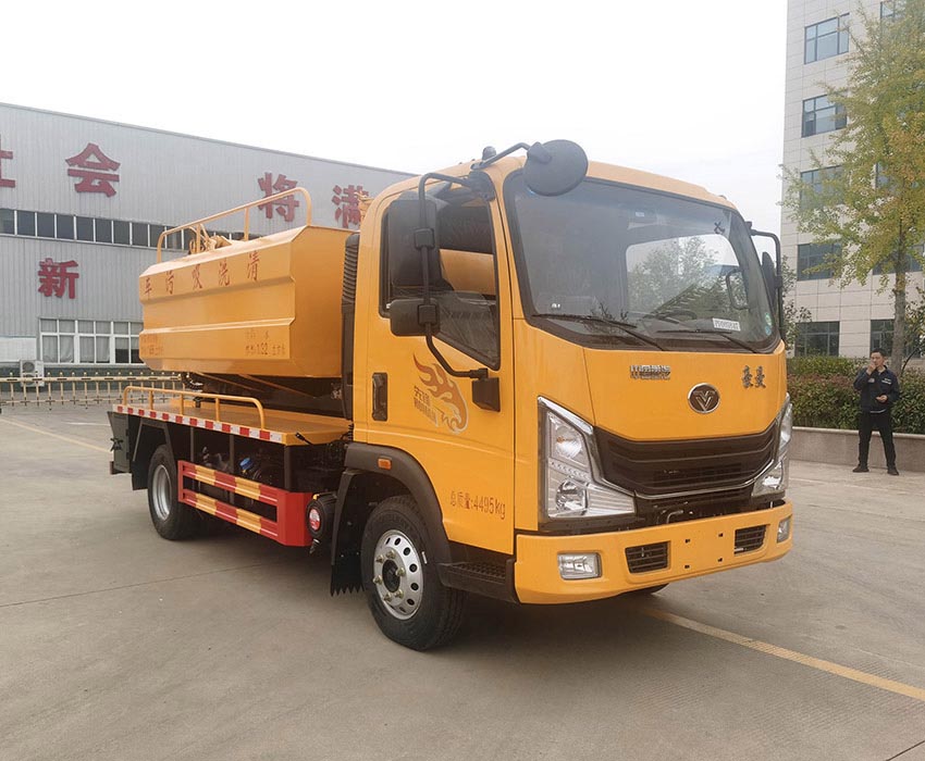 聚塵王牌HNY5048GQWZA6清洗吸污車公告圖片