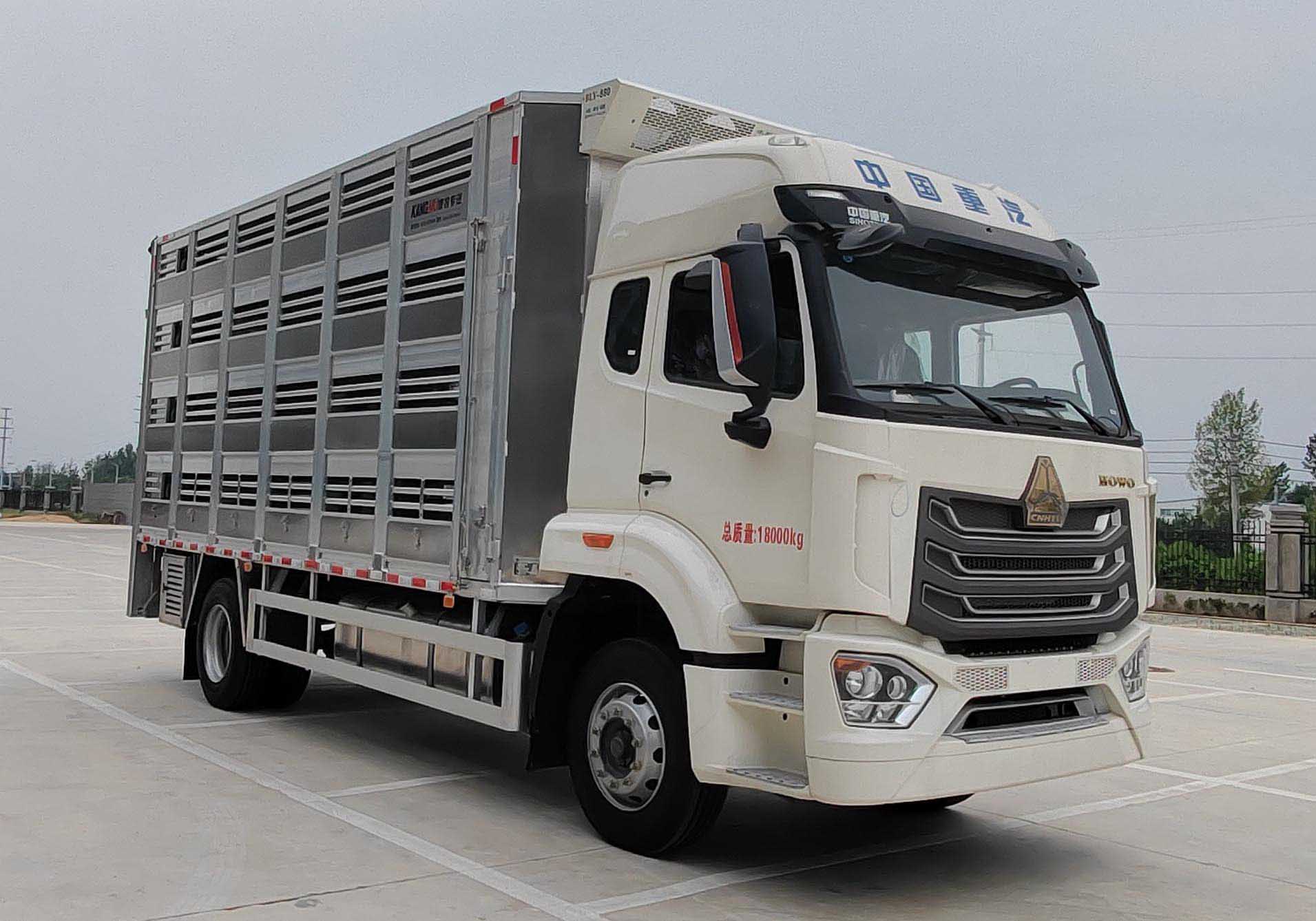 康牧晨遠(yuǎn)牌KMH5187XCQZ6雛禽運(yùn)輸車公告圖片