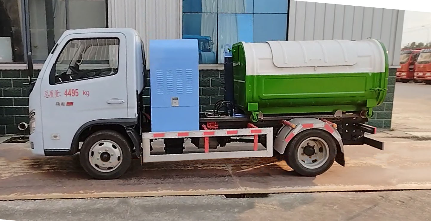 凱力風(fēng)牌KLF5041ZXXBEV純電動車廂可卸式垃圾車公告圖片