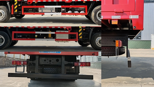 神百重工牌ABC5257JSQZZ6隨車起重運輸車公告圖片