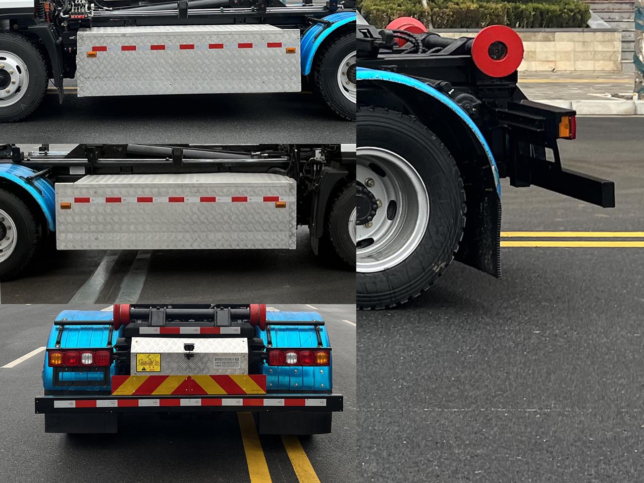 德尊牌SZZ5120ZXXBEV421純電動車廂可卸式垃圾車公告圖片