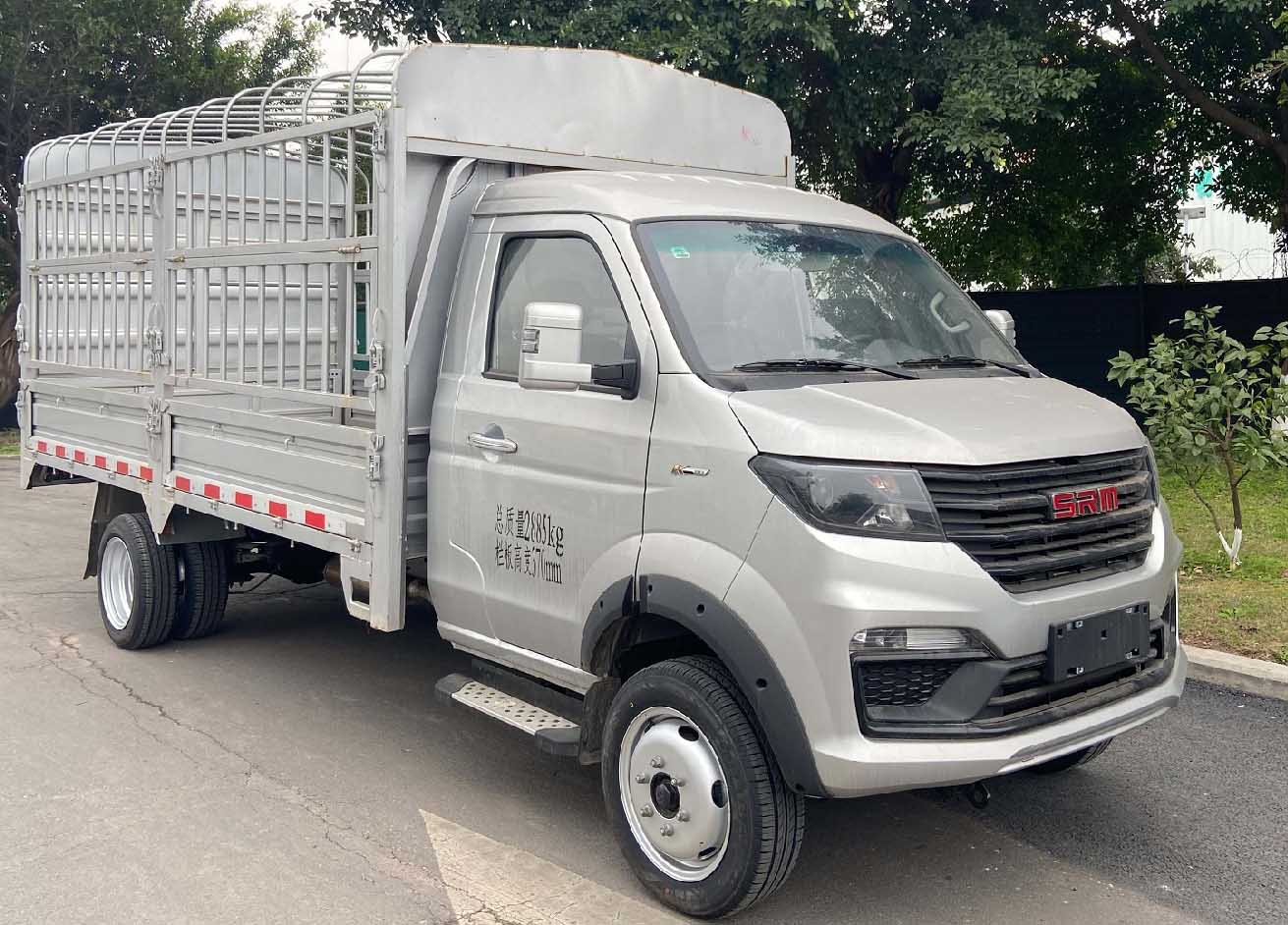 鑫源牌JKC5034CCYD6X6倉柵式運輸車公告圖片