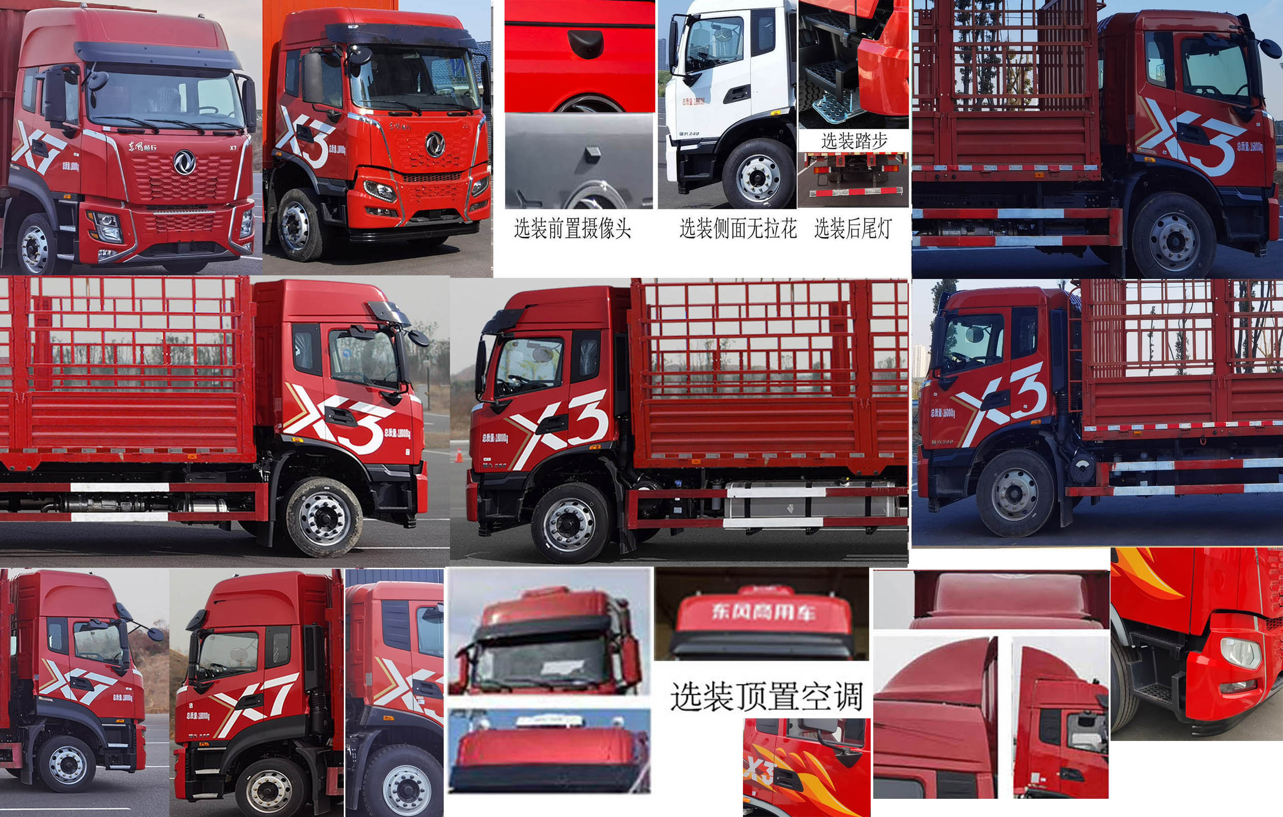 東風(fēng)牌DFV5163CCYGP6D1倉柵式運(yùn)輸車公告圖片