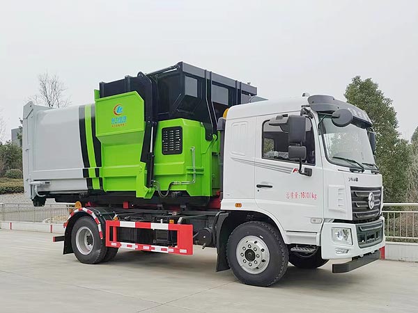 程力威牌CLW5161ZXXCDP車廂可卸式垃圾車公告圖片