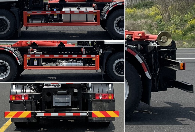 東風(fēng)牌DFV5181ZXXGP6D車廂可卸式垃圾車公告圖片
