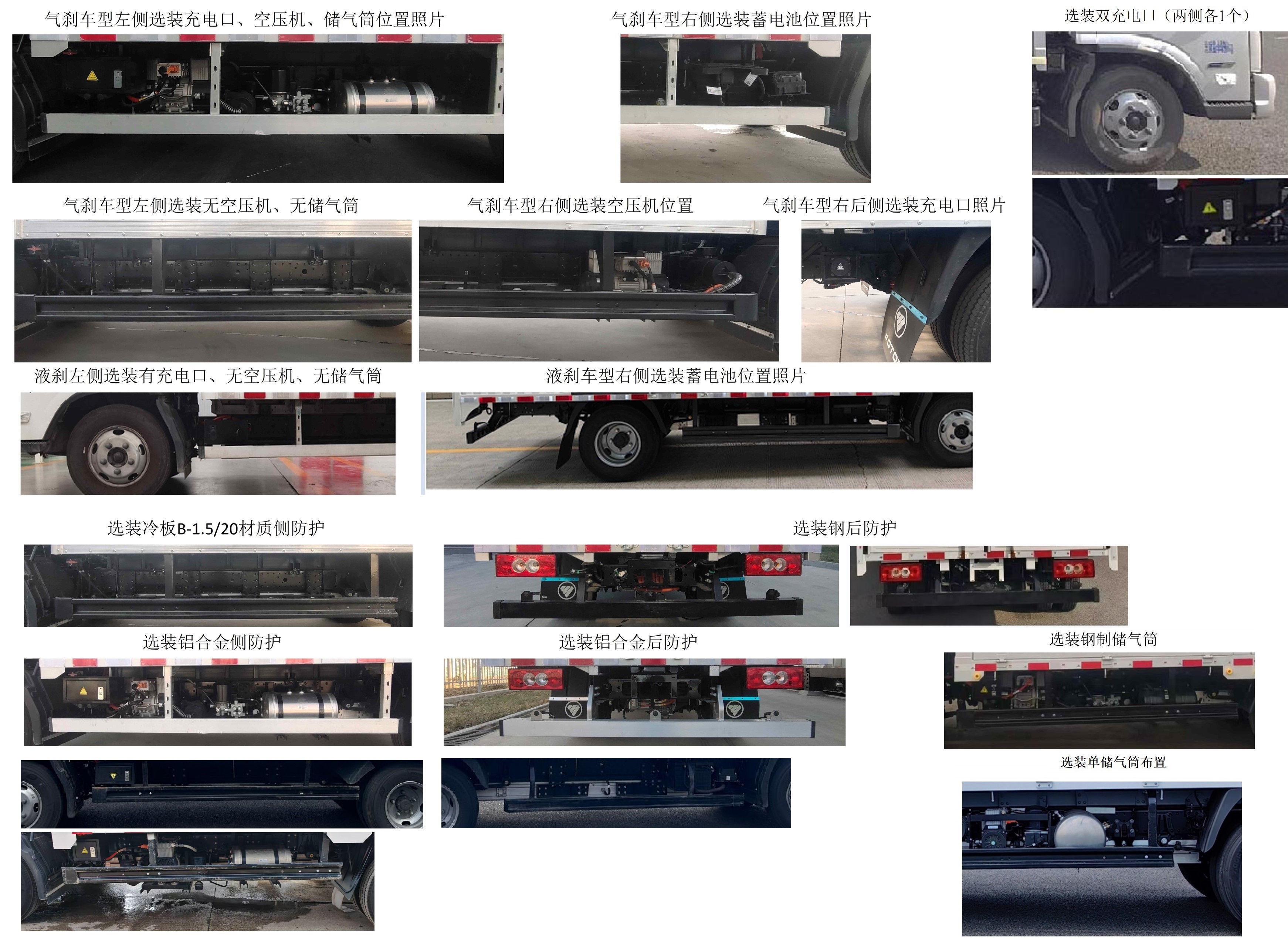 福田牌BJ5040CCYEVZ2純電動倉柵式運(yùn)輸車公告圖片