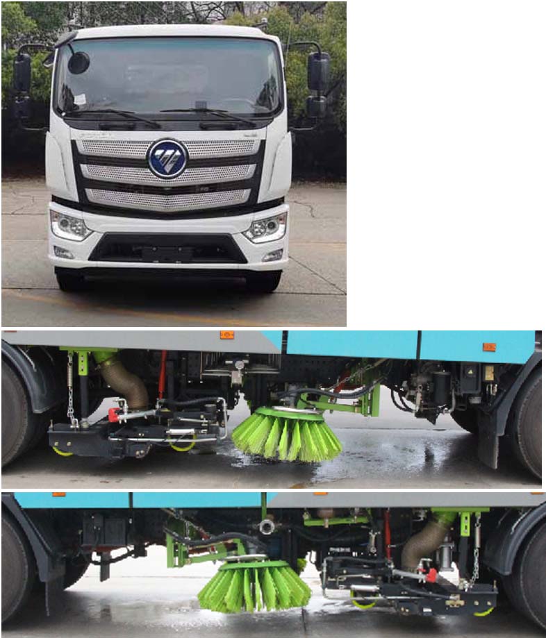 縱昂牌CLT5180TXSBEV純電動洗掃車公告圖片