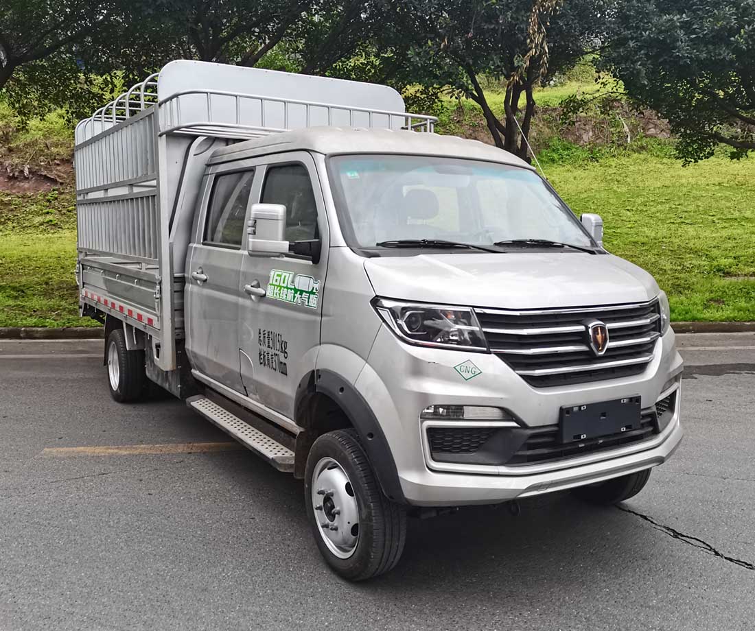 金杯牌JKC5034CCYS6L1CNG倉柵式運輸車公告圖片
