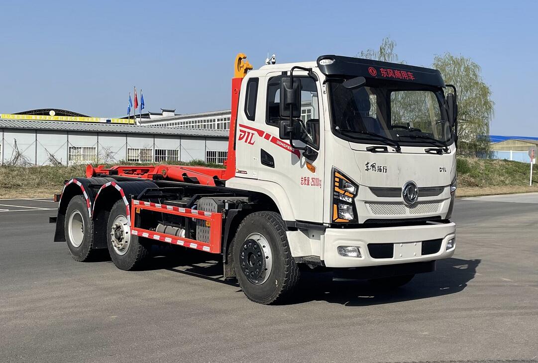 東風(fēng)牌DFV5251ZXXGP6D車廂可卸式垃圾車公告圖片