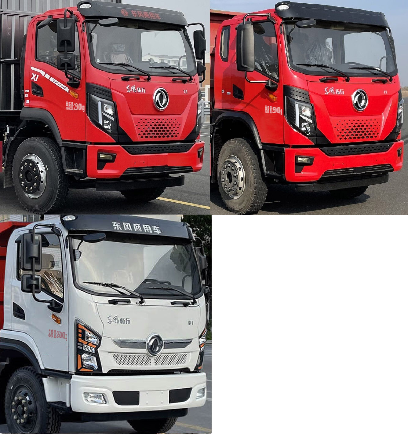 東風(fēng)牌DFV5251ZXXGP6D車廂可卸式垃圾車公告圖片