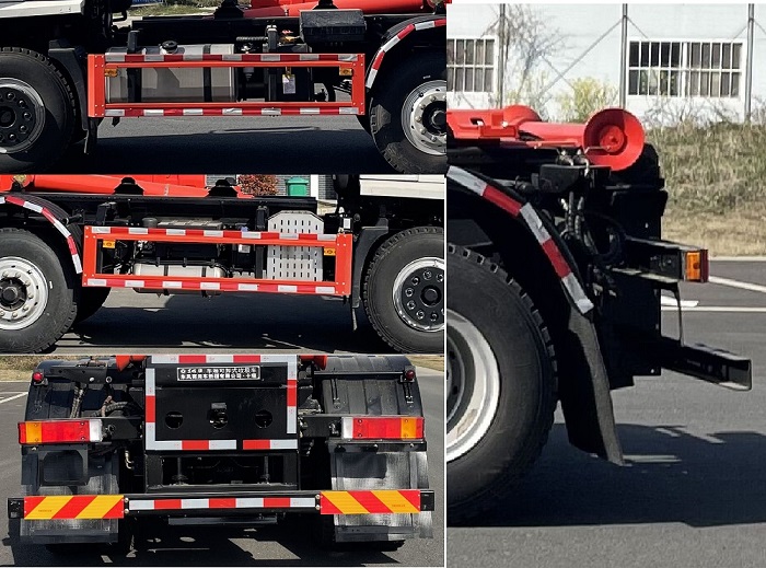 東風(fēng)牌DFV5251ZXXGP6D車廂可卸式垃圾車公告圖片