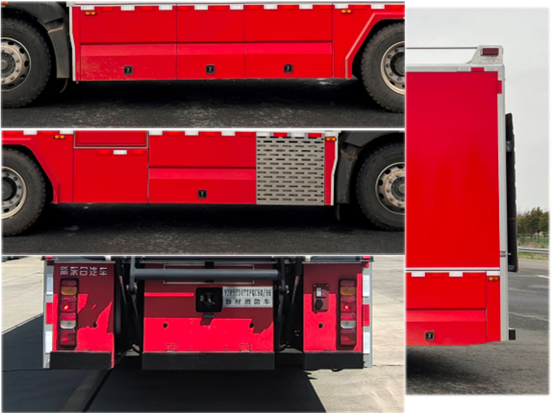 新東日牌YZR5130TXFQC60/H6器材消防車公告圖片