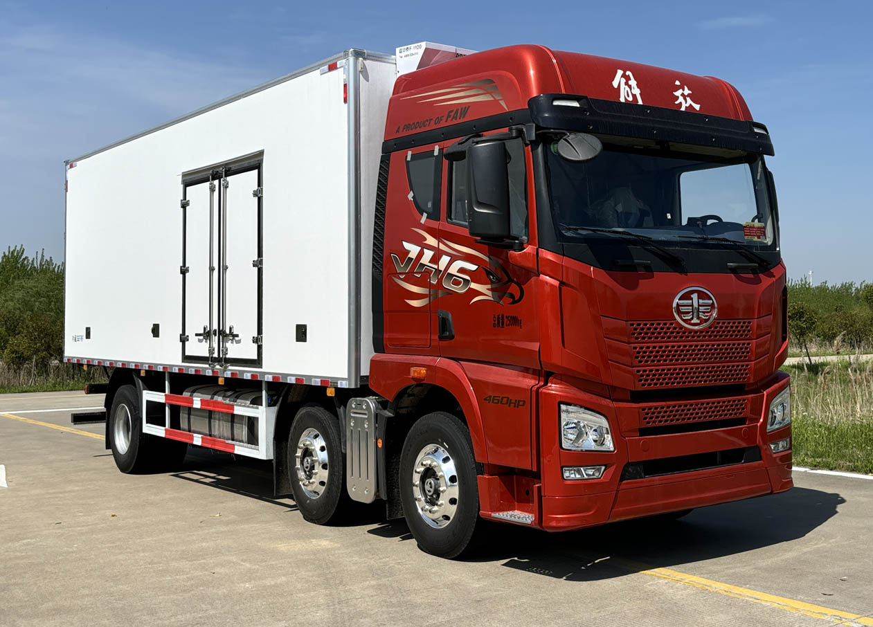 解放牌CA5252XLCP26K2L7T3E6A80冷藏車(chē)公告圖片