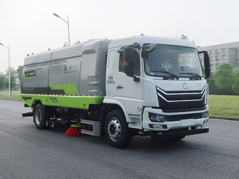 中聯(lián)牌ZBH5180TXSDNABEV純電動洗掃車公告圖片