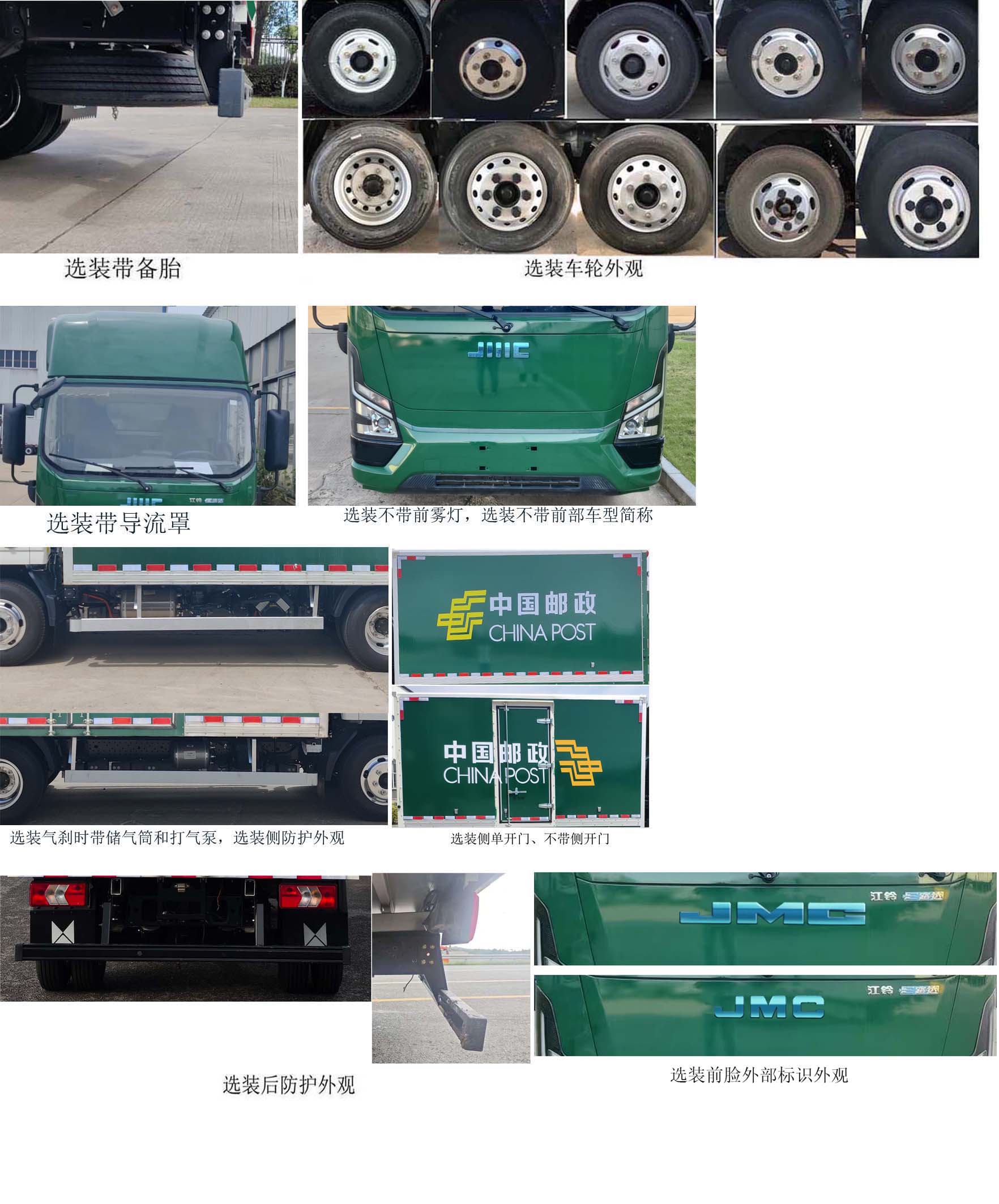 江铃牌JX5044XYZTGB2BEV纯电动邮政车公告图片