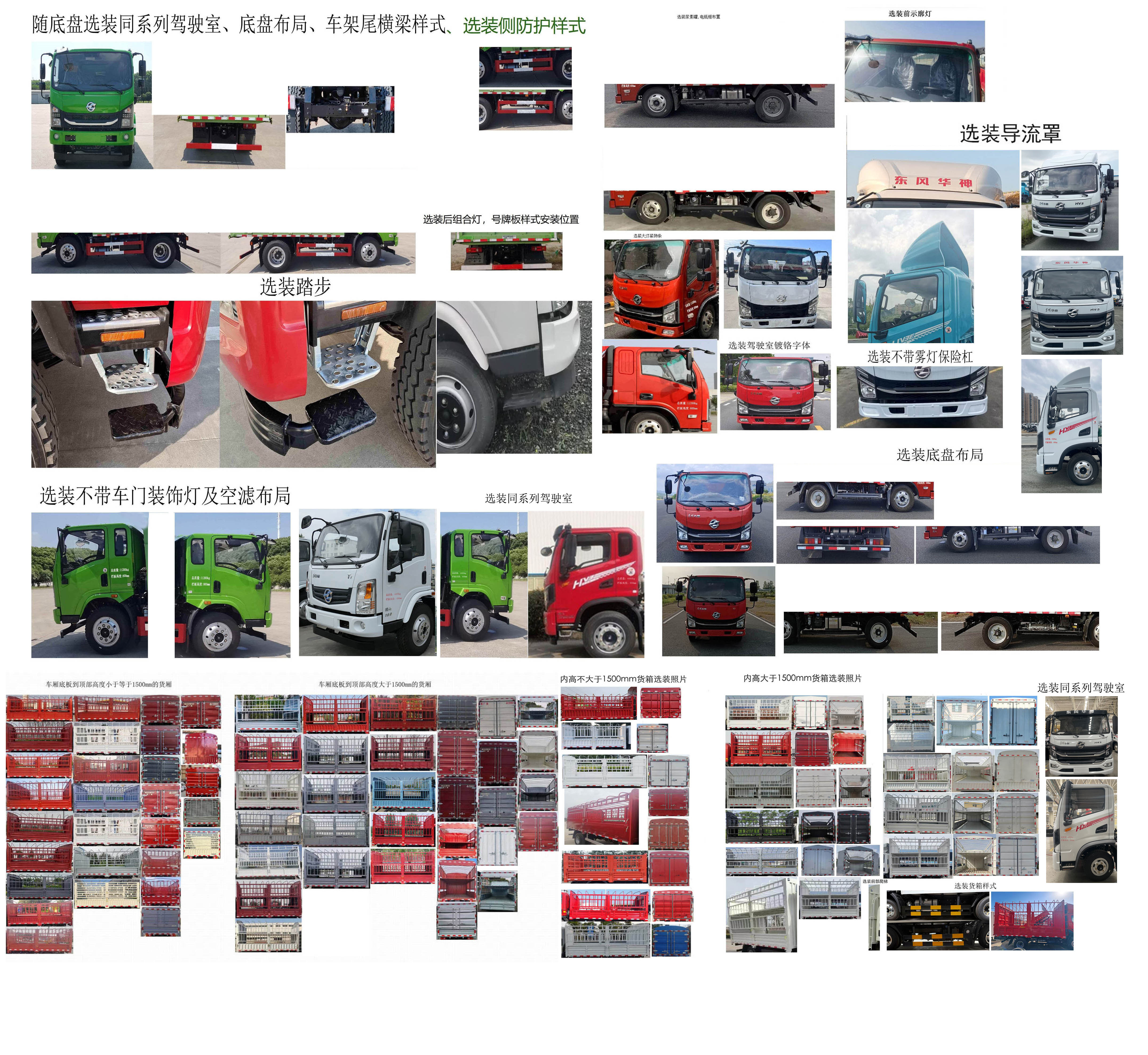 華神牌DFD5040CCYL6D11倉(cāng)柵式運(yùn)輸車公告圖片
