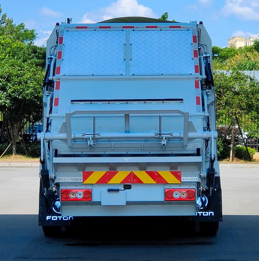 普羅科牌BJ5142ZYSEV-P1純電動(dòng)壓縮式垃圾車公告圖片