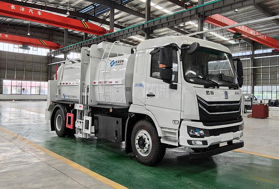 長(zhǎng)灃牌CFC5180TCABEV純電動(dòng)餐廚垃圾車公告圖片