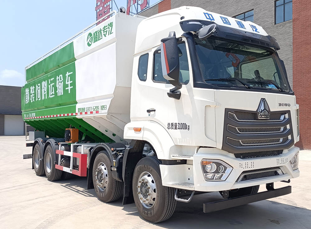 牧安達(dá)牌SDM5312ZSLZQ散裝飼料運輸車公告圖片