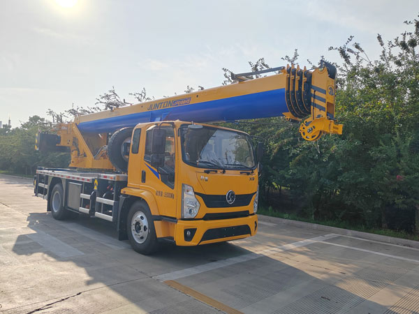 駿通牌JF5162JQZ10H5汽車起重機(jī)公告圖片