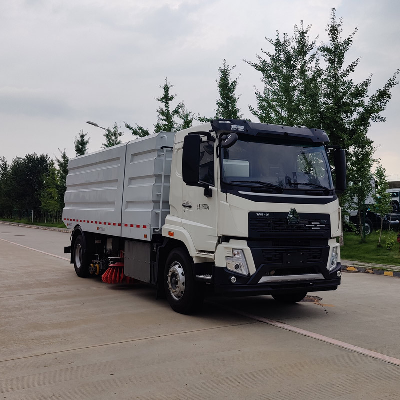 豪沃牌ZZ5184TXSK5317Z1BEV純電動(dòng)洗掃車公告圖片