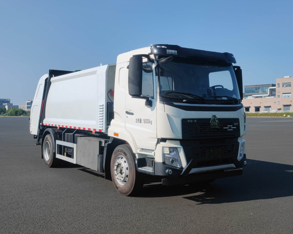 中植汽車牌CDL5180ZYSZZBEV純電動壓縮式垃圾車公告圖片